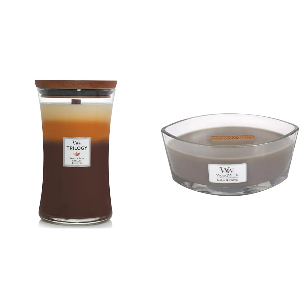 Large Hourglass Soy Blend Wax Scented Candle 16oz E5162