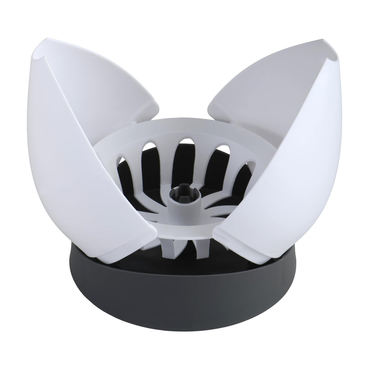 Heavy-Duty Toilet Plunger with Hideaway Holder, White Z25297