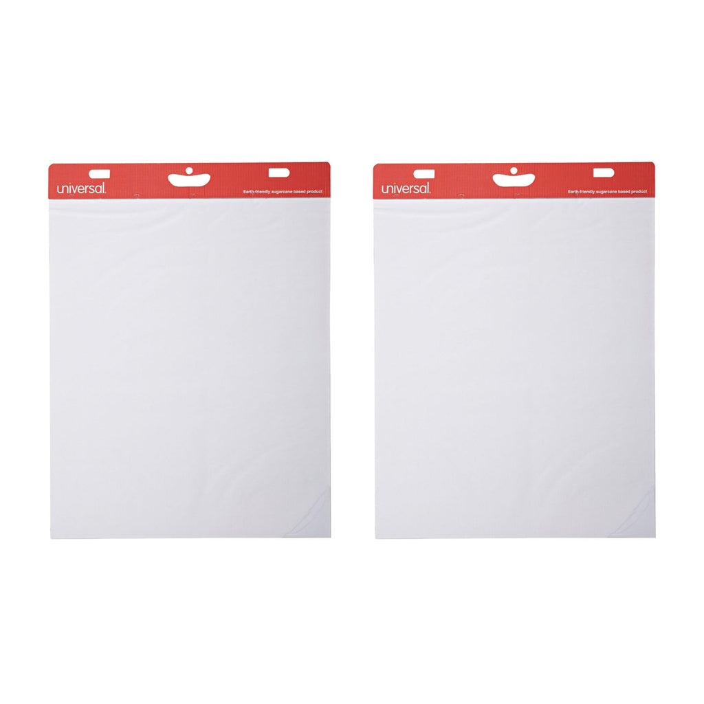 Self Stick Easel Pads, Unruled, 25 x 30, White, 30-Sheet, Case of 2 Q653