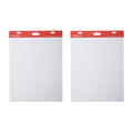 Self Stick Easel Pads, Unruled, 25 x 30, White, 30-Sheet, Case of 2 Q653