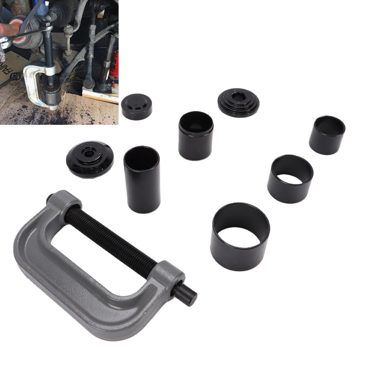 Ball Joint Press Kit with 4WD Adapter Heavy Duty Steel H589