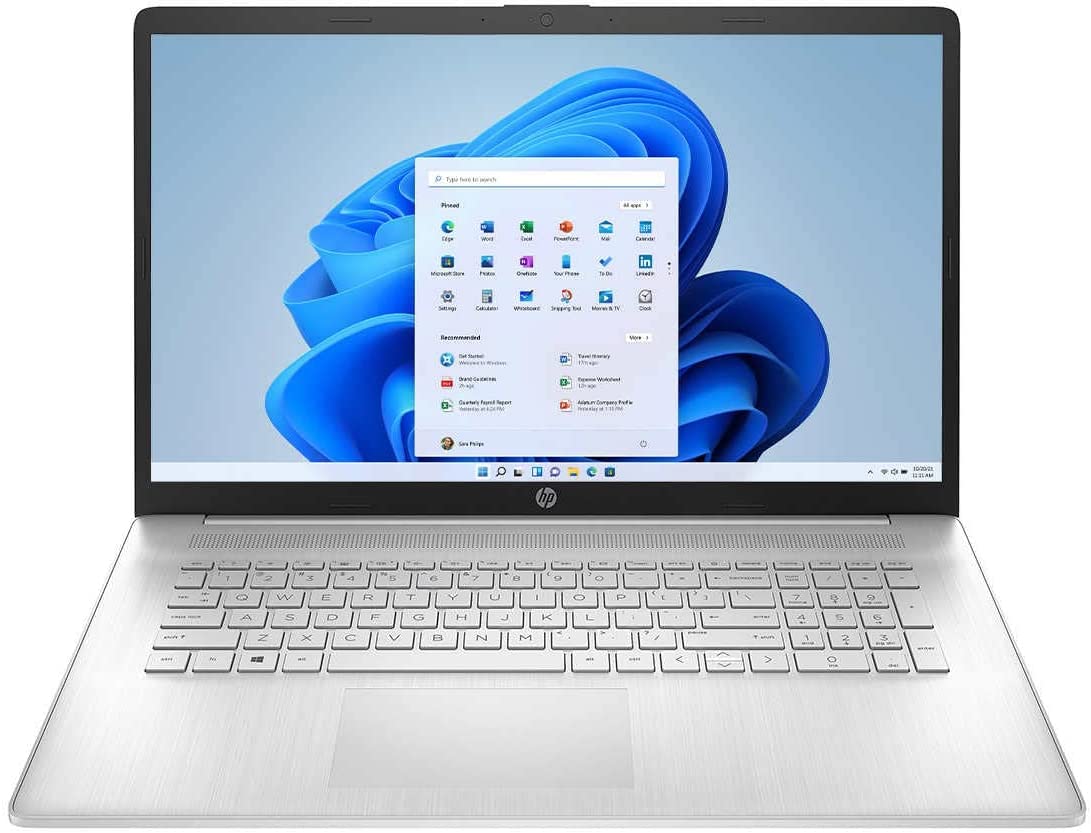 17.3'' HD+ Touchscreen Laptop AMD Ryzen 5 16GB RAM 1TB SSD Silver W524