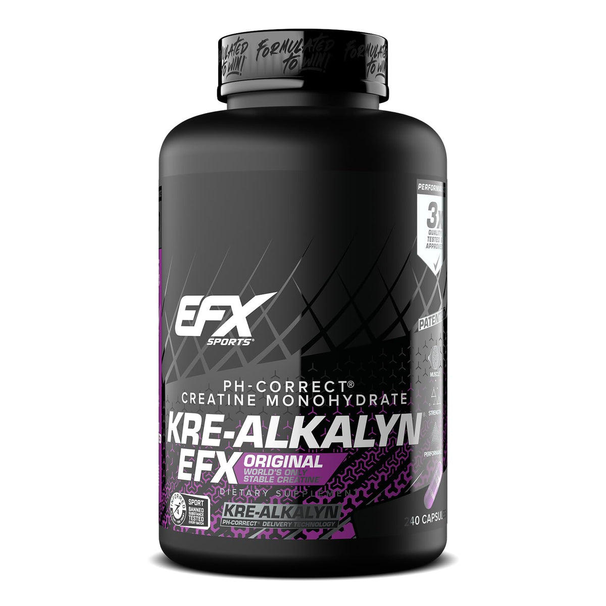 Creatine Monohydrate Pill Supplement 240 Capsules X91089