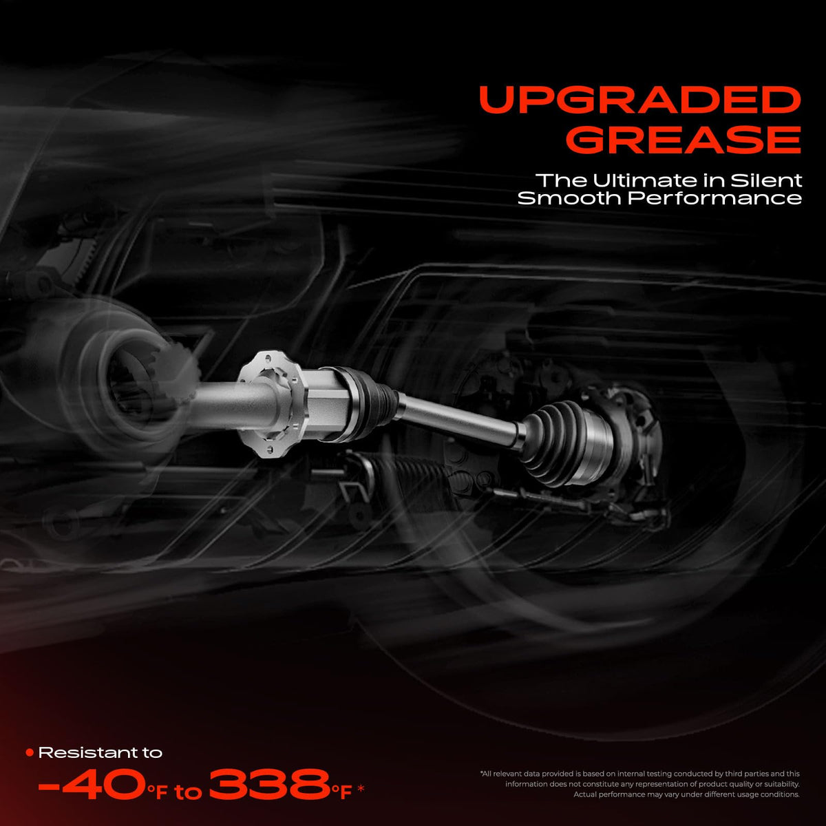 Front CV Axle Shaft Assembly Q6073