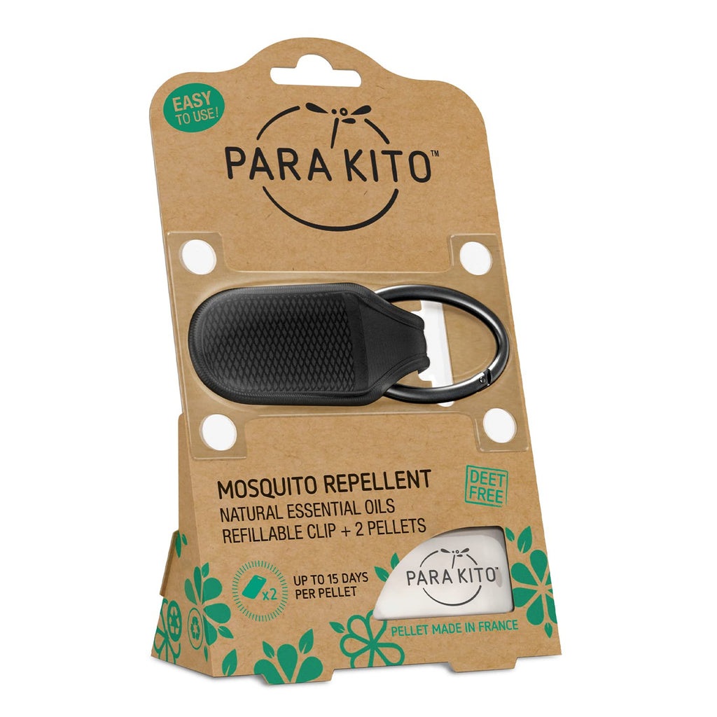 Mosquito Insect & Bug Repellent Clip with Natural Essential Oils Black X42887