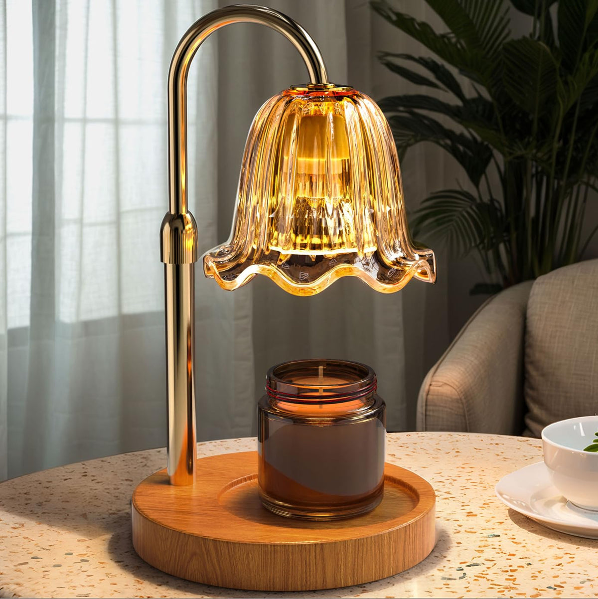 Candle Warmer Lamp with Timer S867078