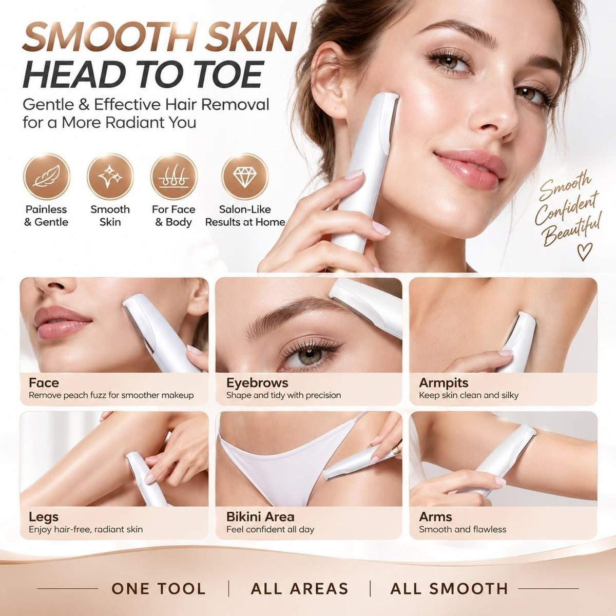 Dermaplane Razor with 9 Refill Blade M7714