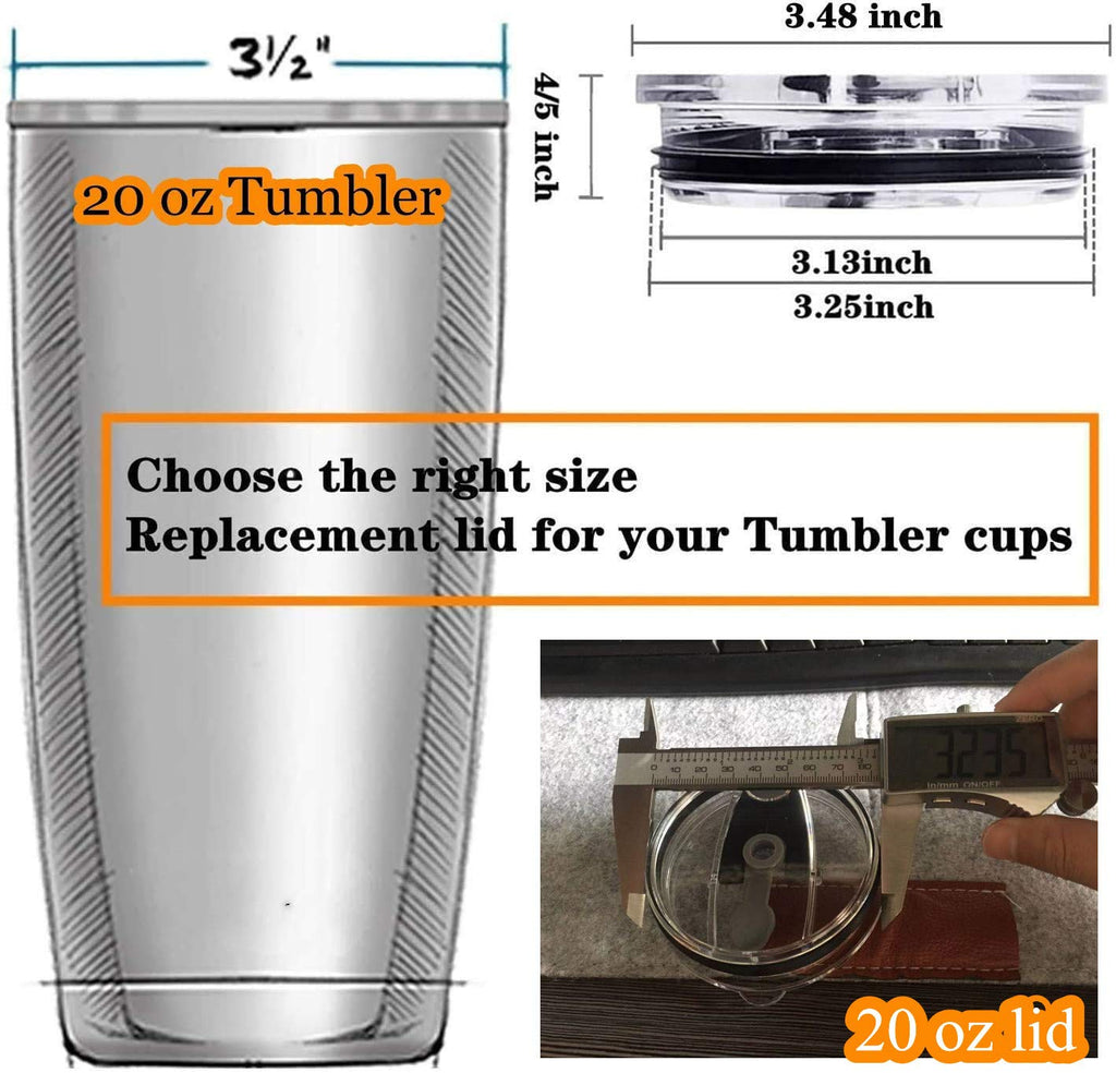 Replacement Flip Lids for Stainless Steel Insulated Tumbler Travel Mug W397637