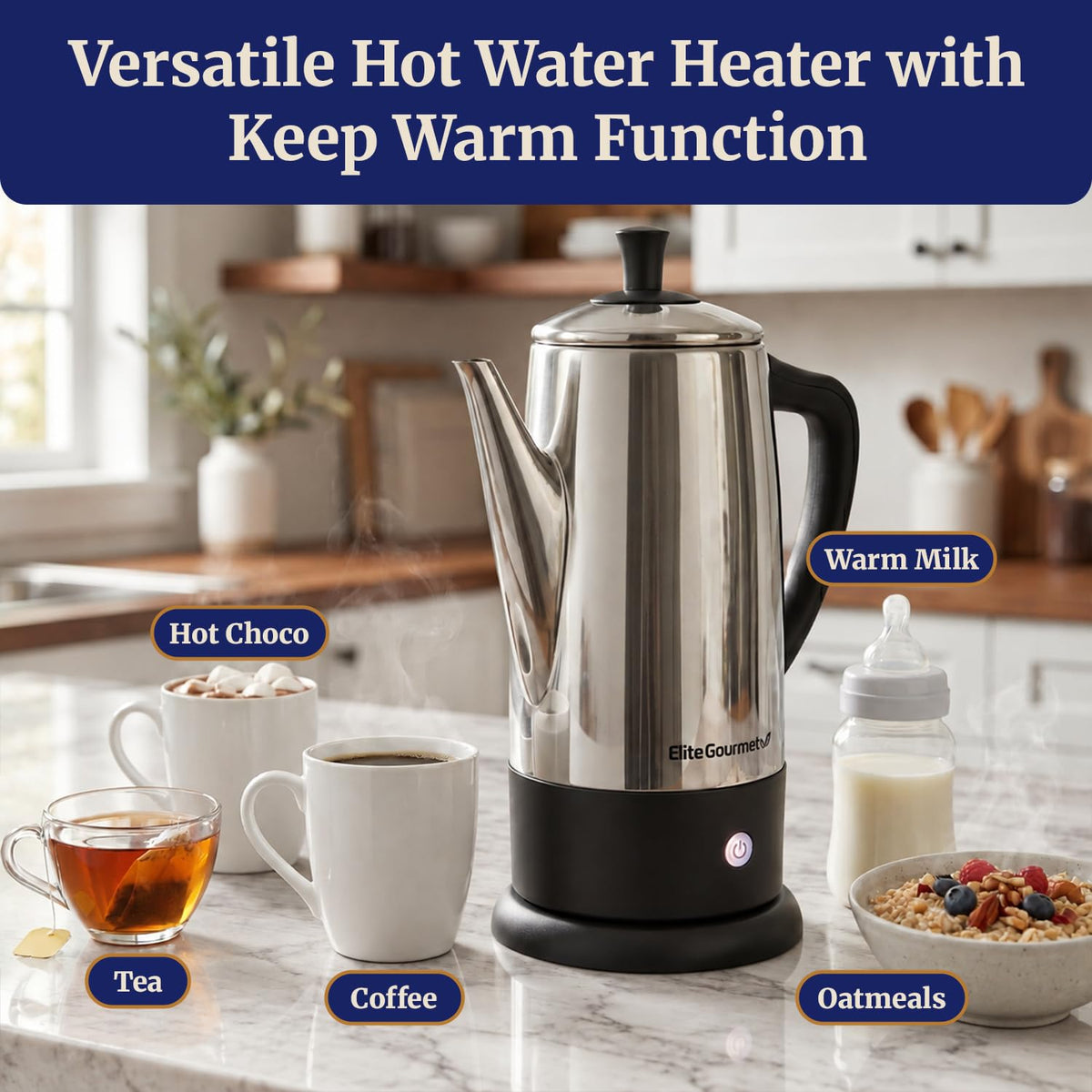 12-Cup Electric Coffee Percolator P266169