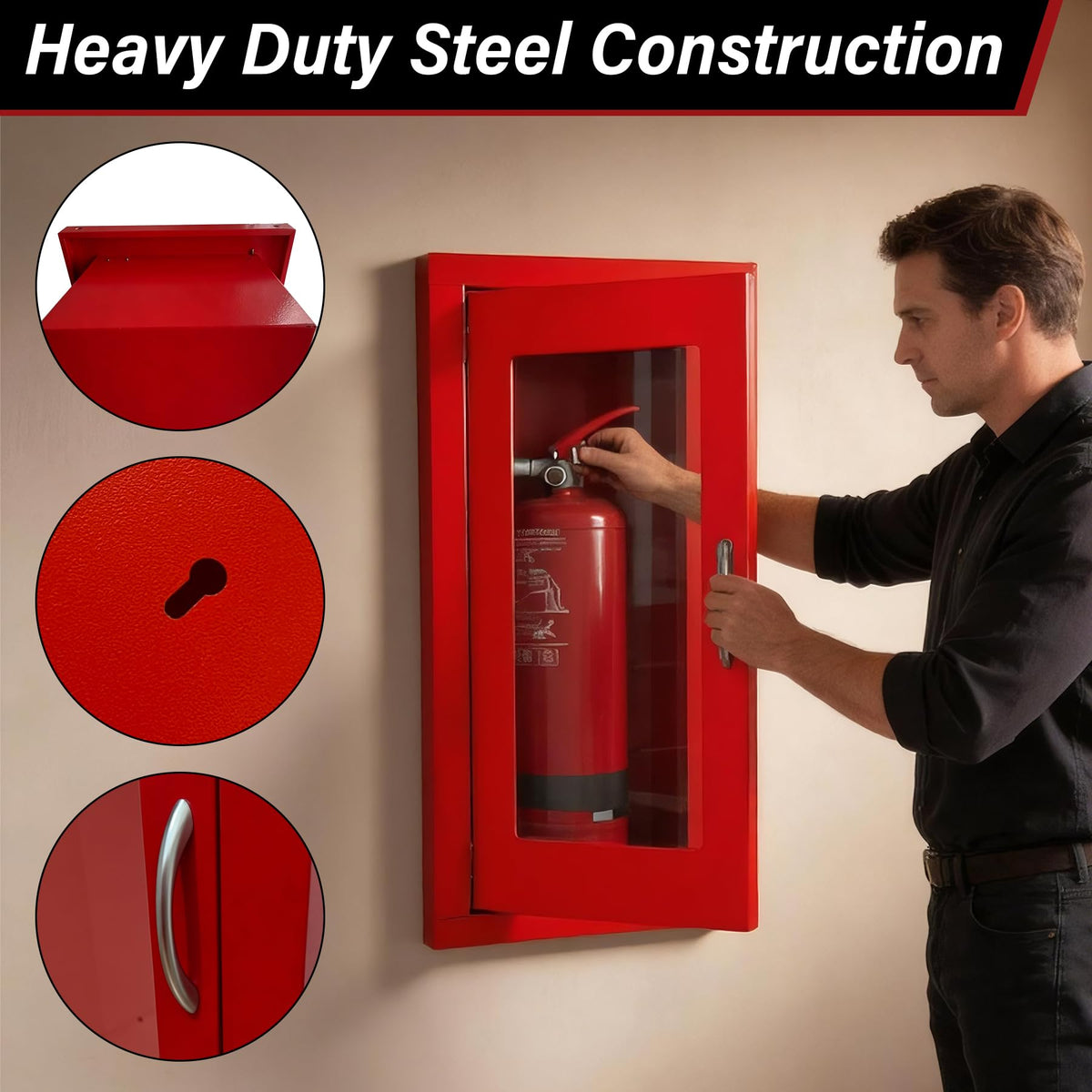 Recessed Wall Extinguisher Cabinet H963843