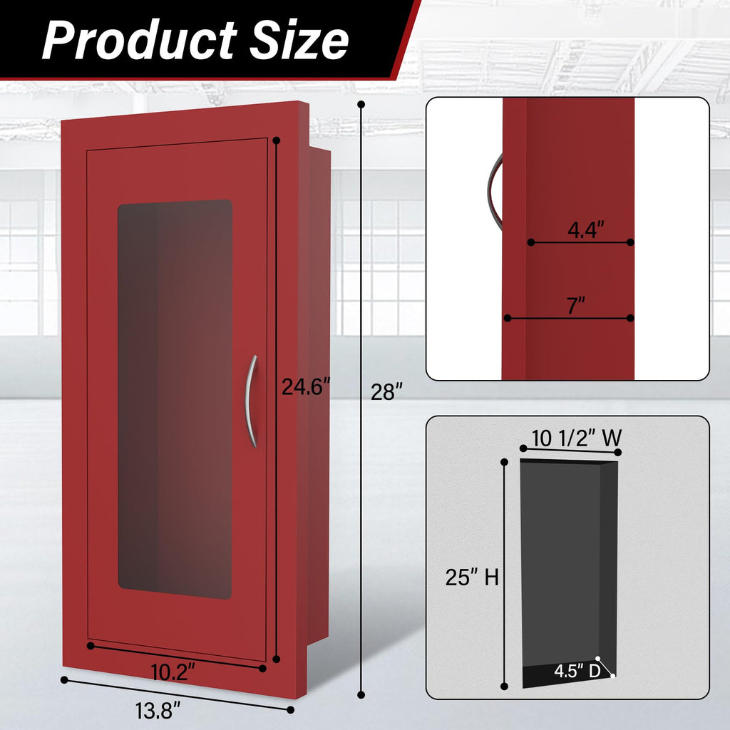 Recessed Wall Extinguisher Cabinet H963843