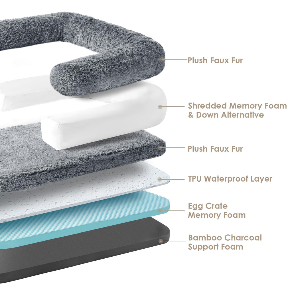 Foldable Orthopedic Dog Bed E14852