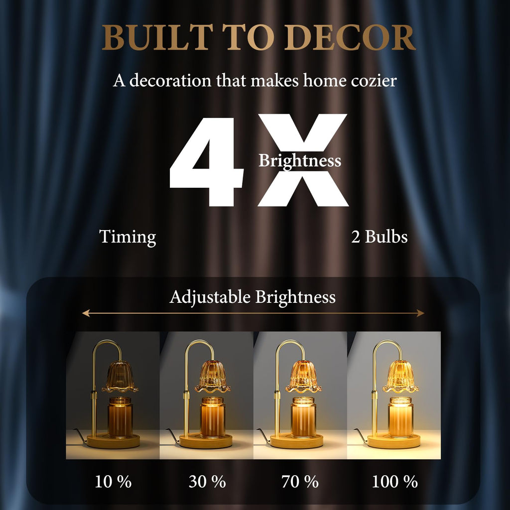 Candle Warmer Lamp with Timer S867078