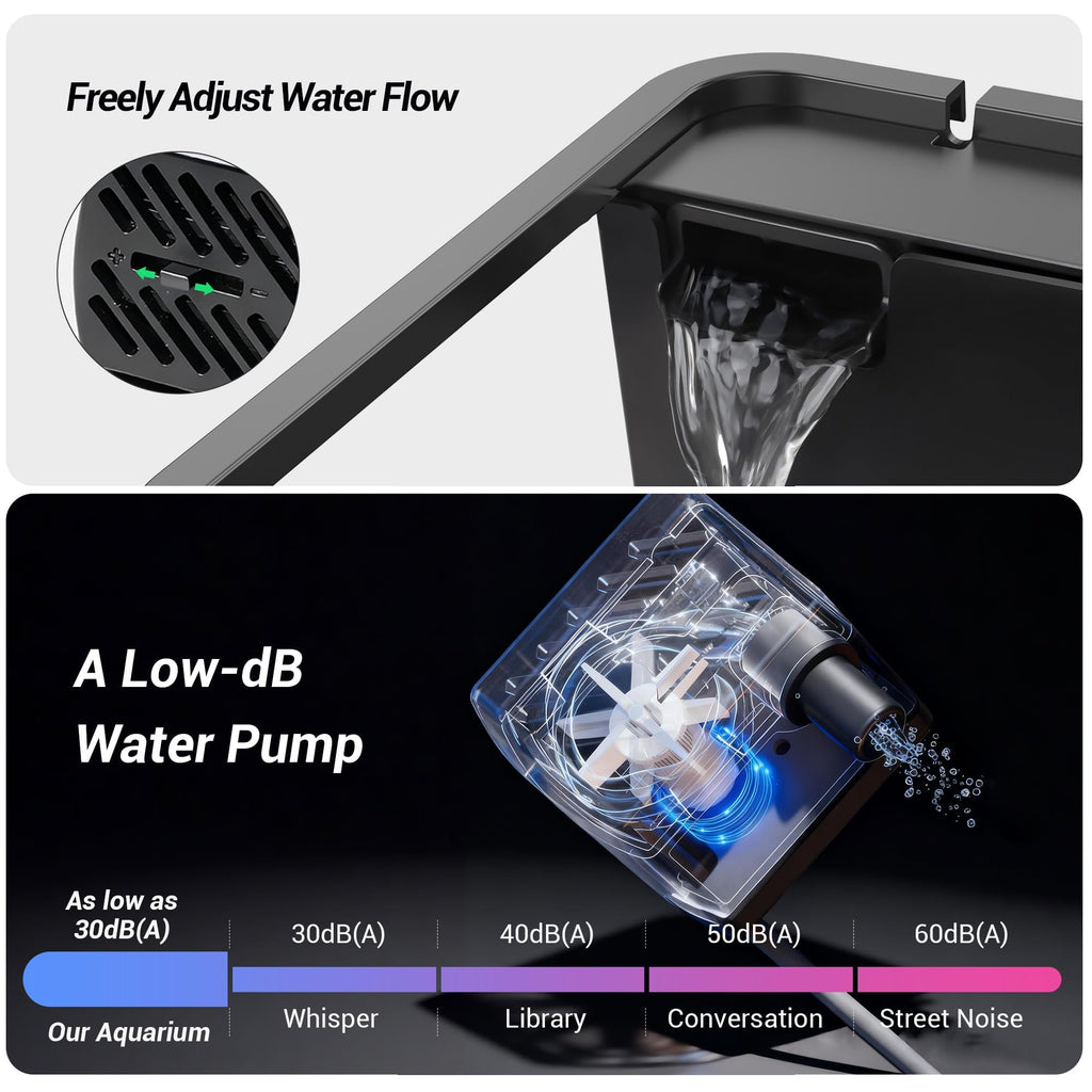 3.5 Gallon Acrylic Aquarium Starter Kit with Heater M151351