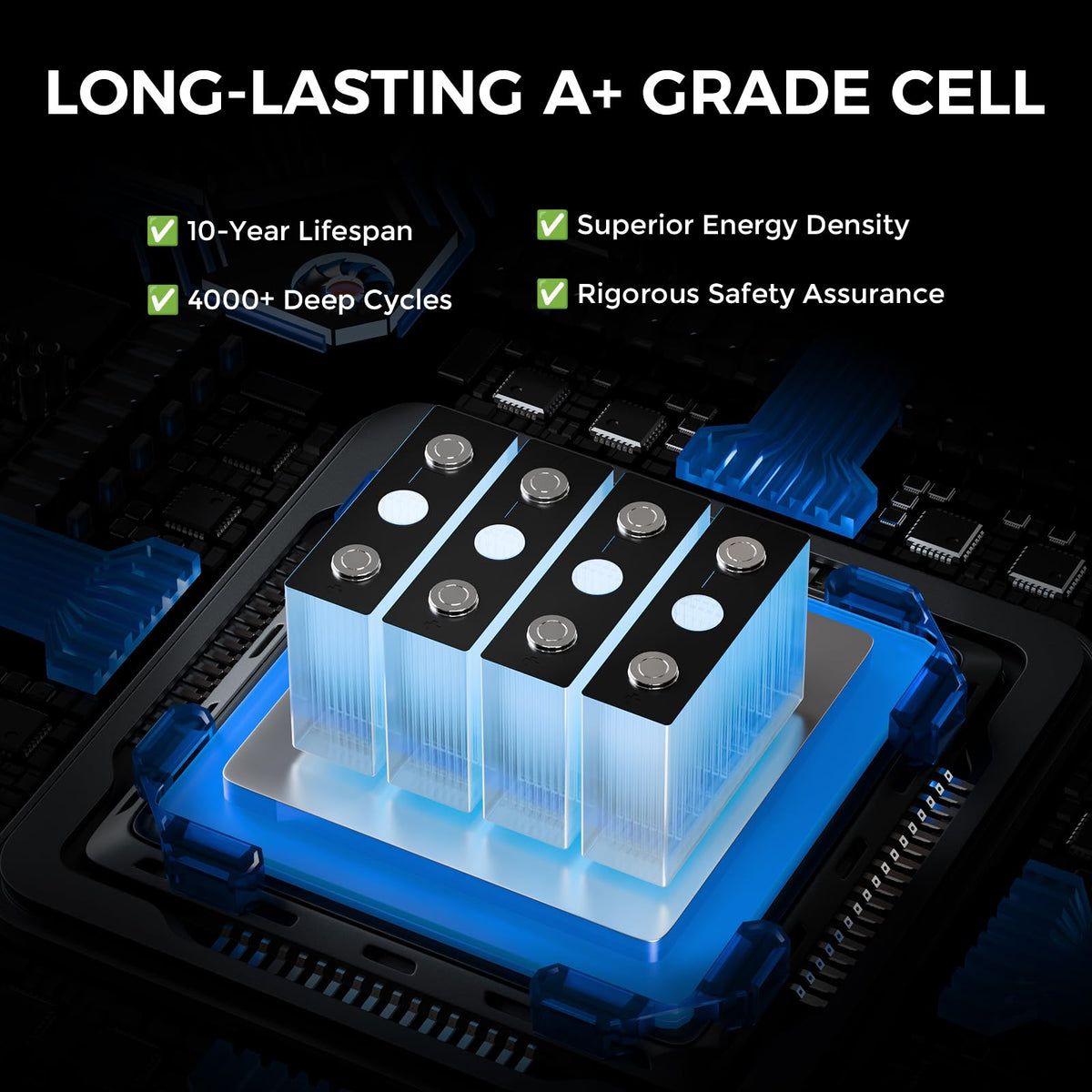 12V 100Ah LiFePO4 Lithium Battery X17275