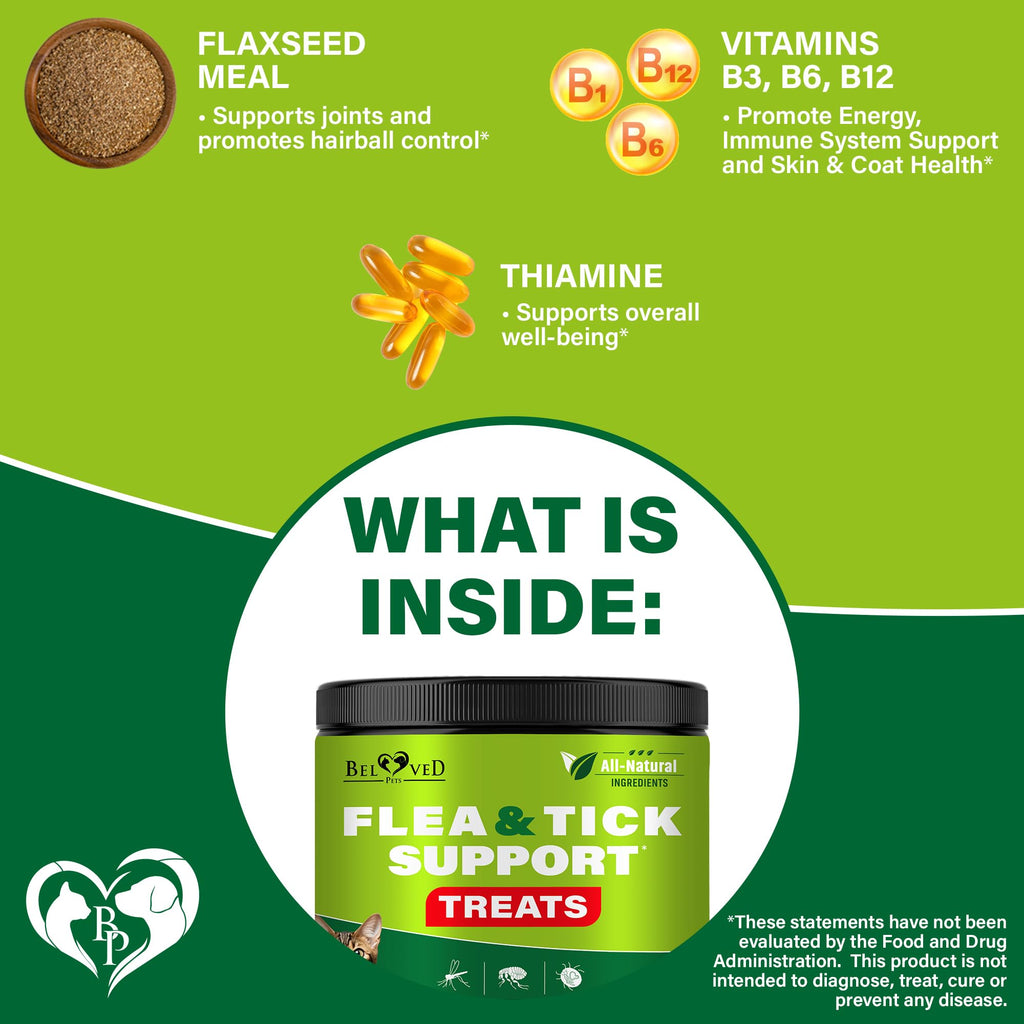 Chewable Flea and Tick Prevention Pills for Dogs and Cats Z11941