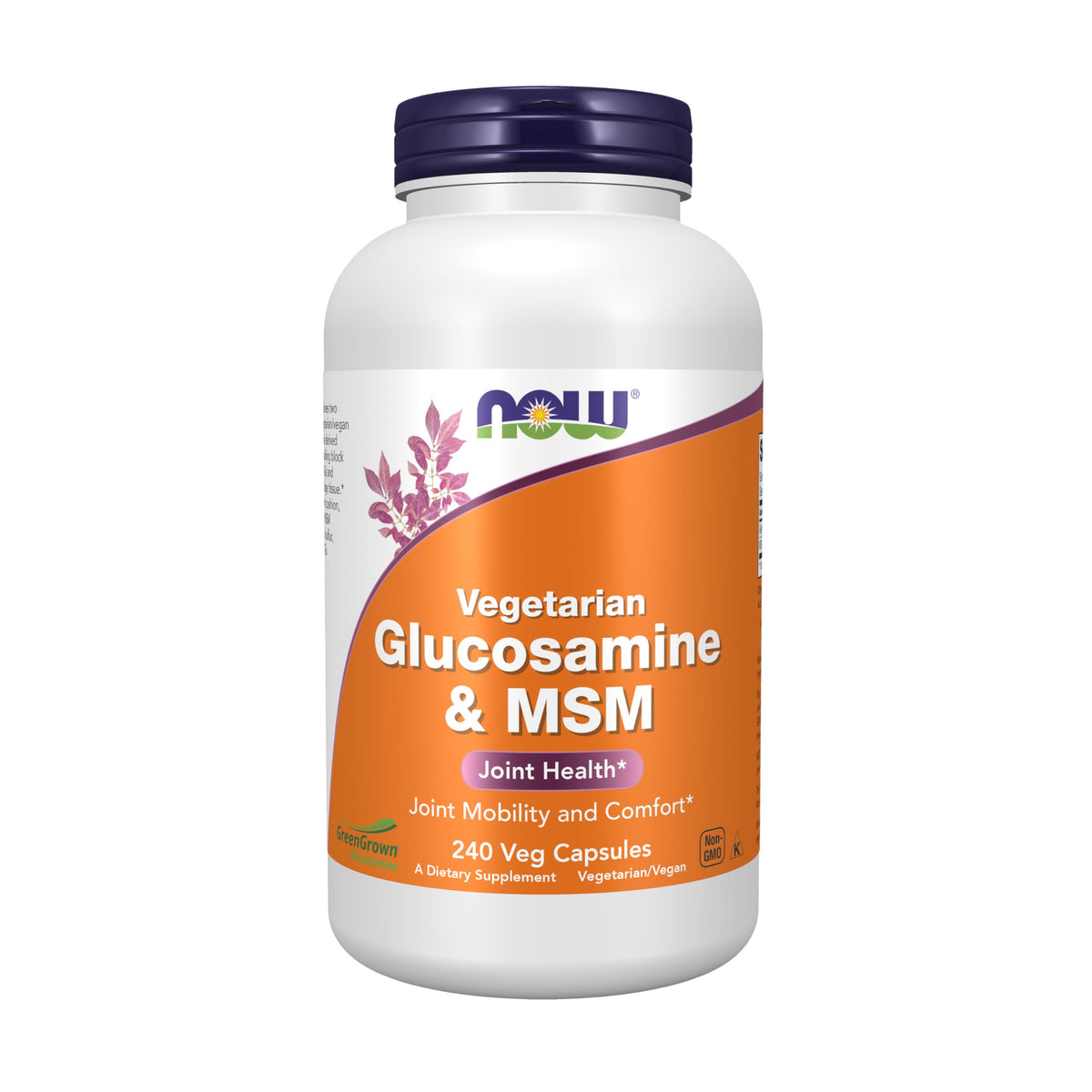 Vegetarian Glucosamine & MSM 240 Veg Caps V1470