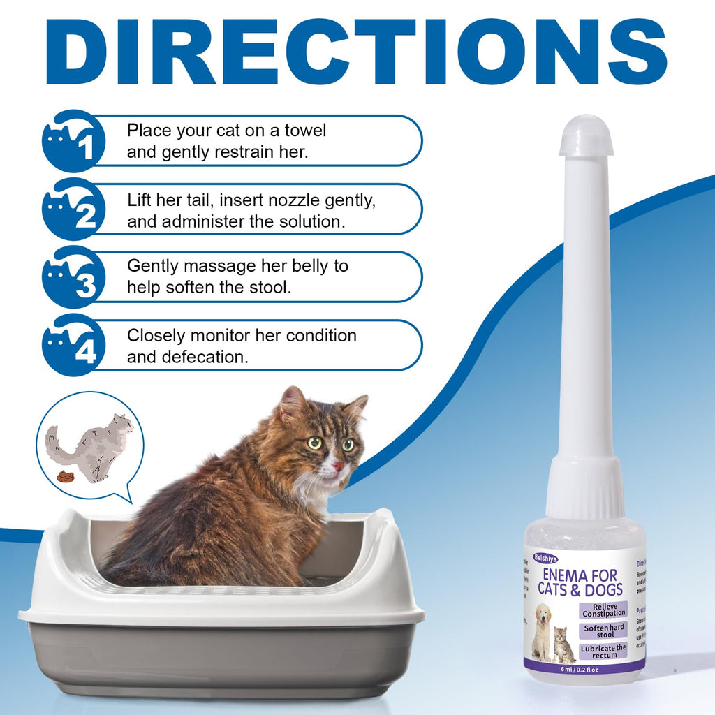 Disposable Enema for Cats & Dogs 6 mL Syringe 3 Pack R26424