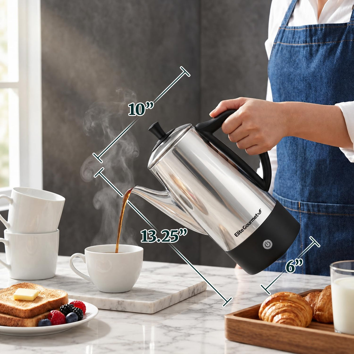 12-Cup Electric Coffee Percolator P266169