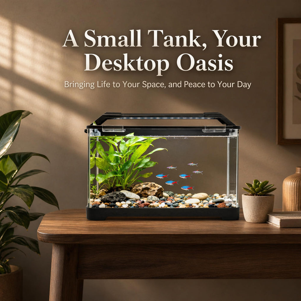 3.5 Gallon Acrylic Aquarium Starter Kit with Heater M151351