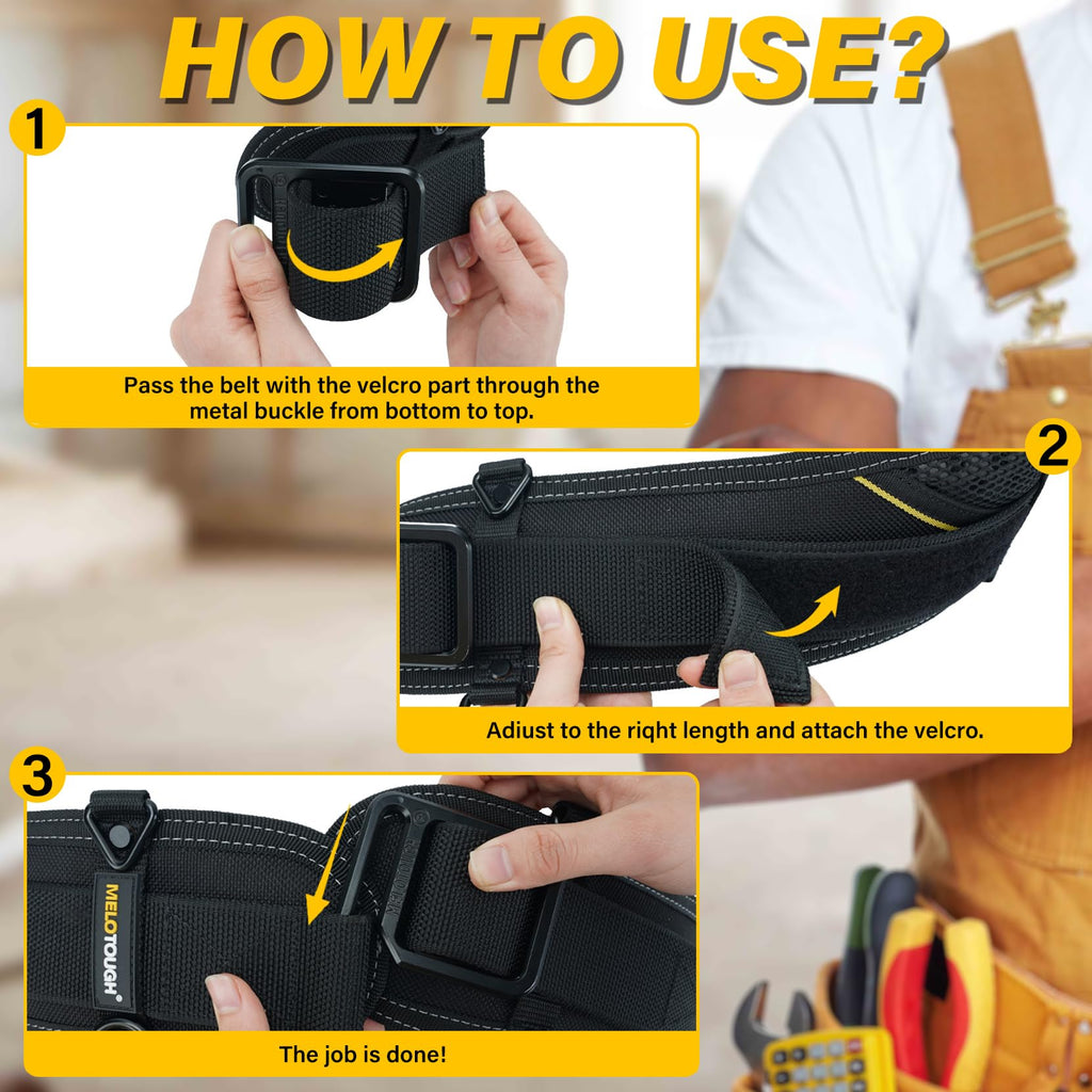 Padded Electrician Tool Belt L21266