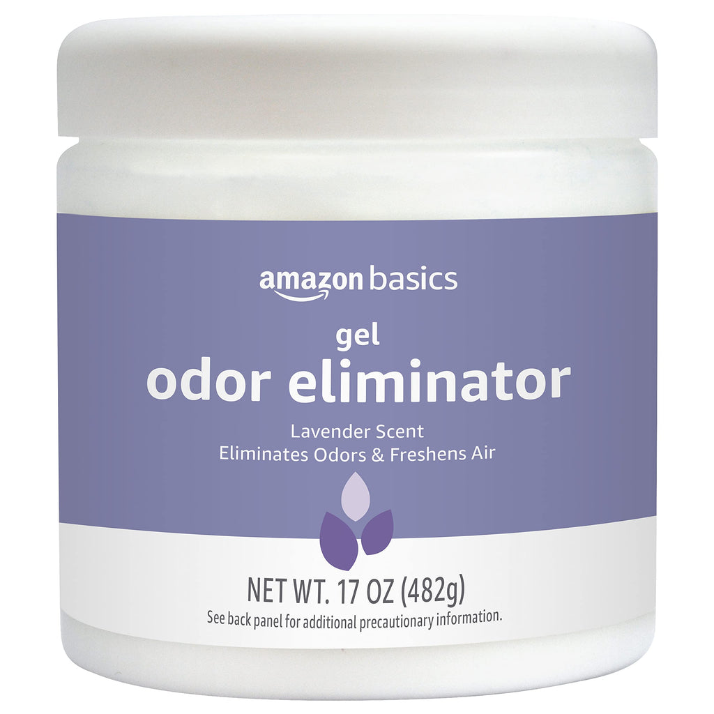 Gel Odor Eliminator, Activated Charcoal, Lavender Scent, 17 Oz B580778