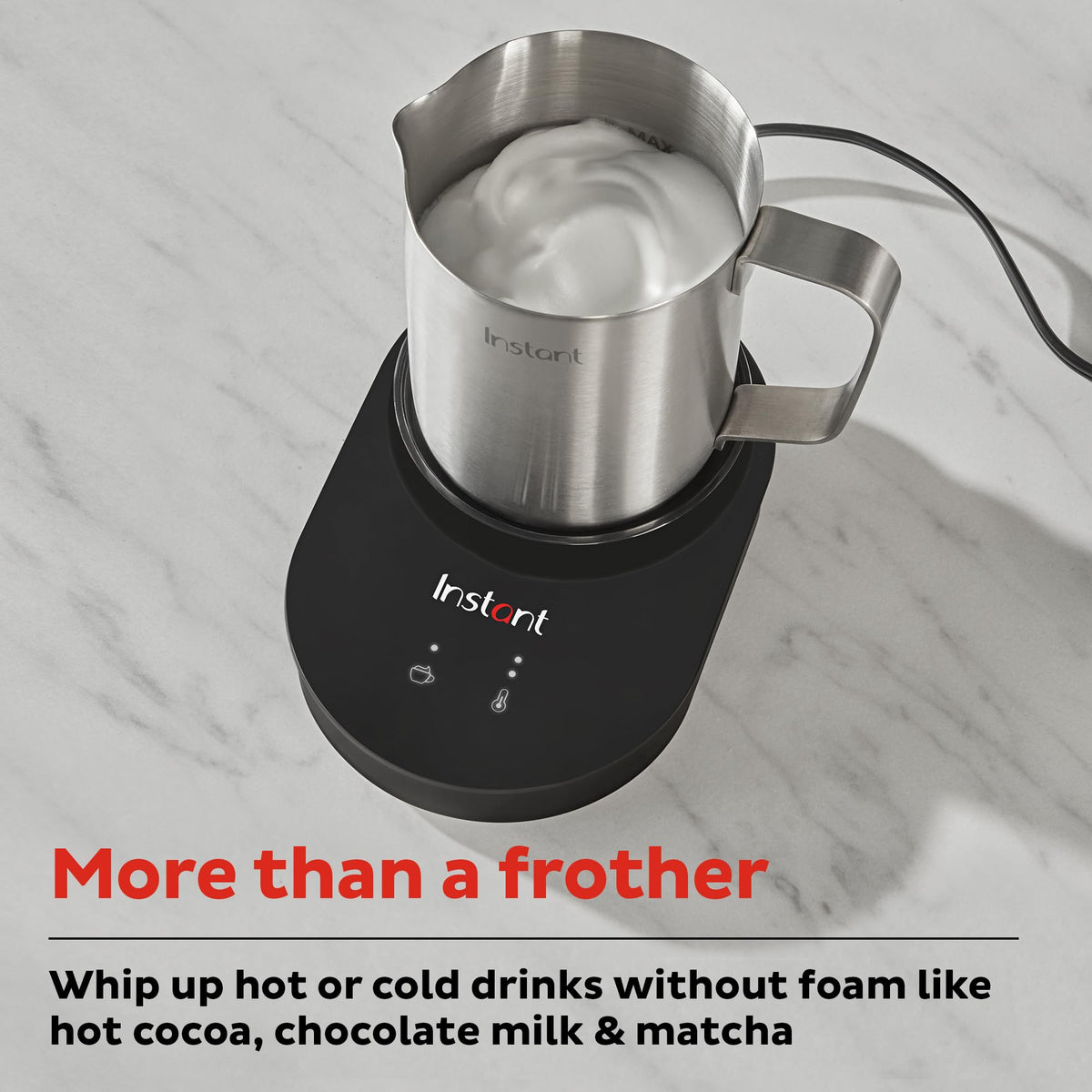 9-in-1 Stainless Steel Milk Frother F422