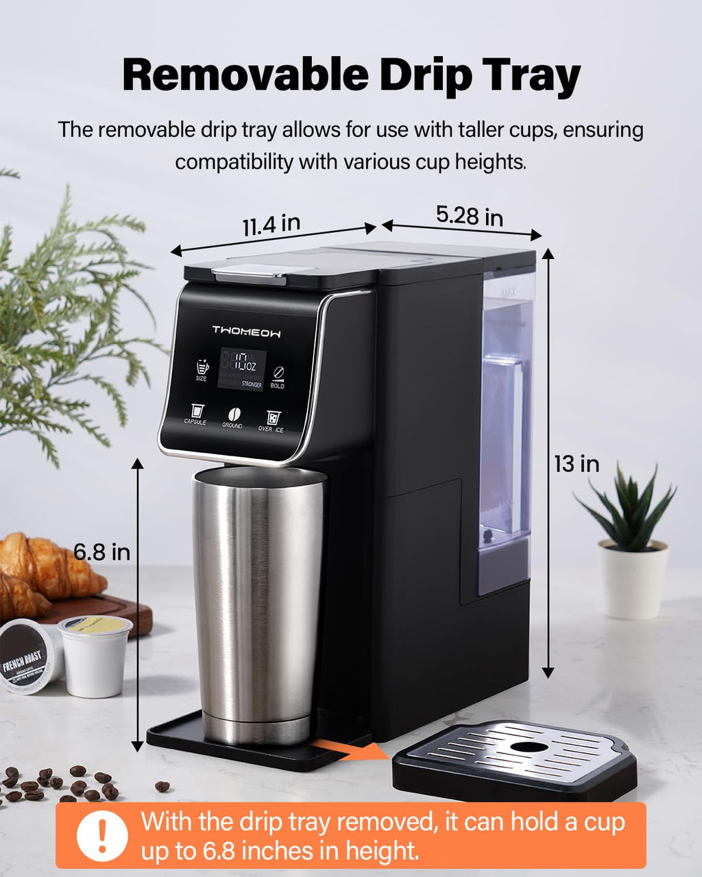 Single Cup Coffee Maker W208