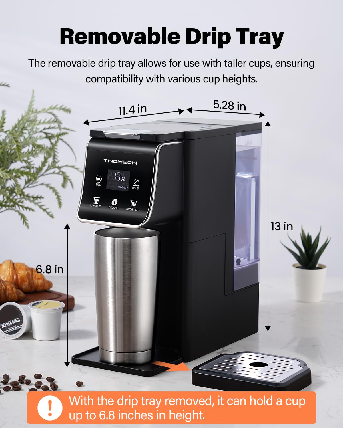 Single Cup Coffee Maker W208