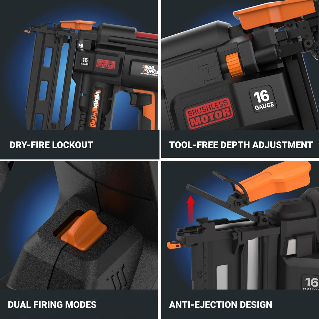 20V 16GA Cordless Finish Nailer S58998