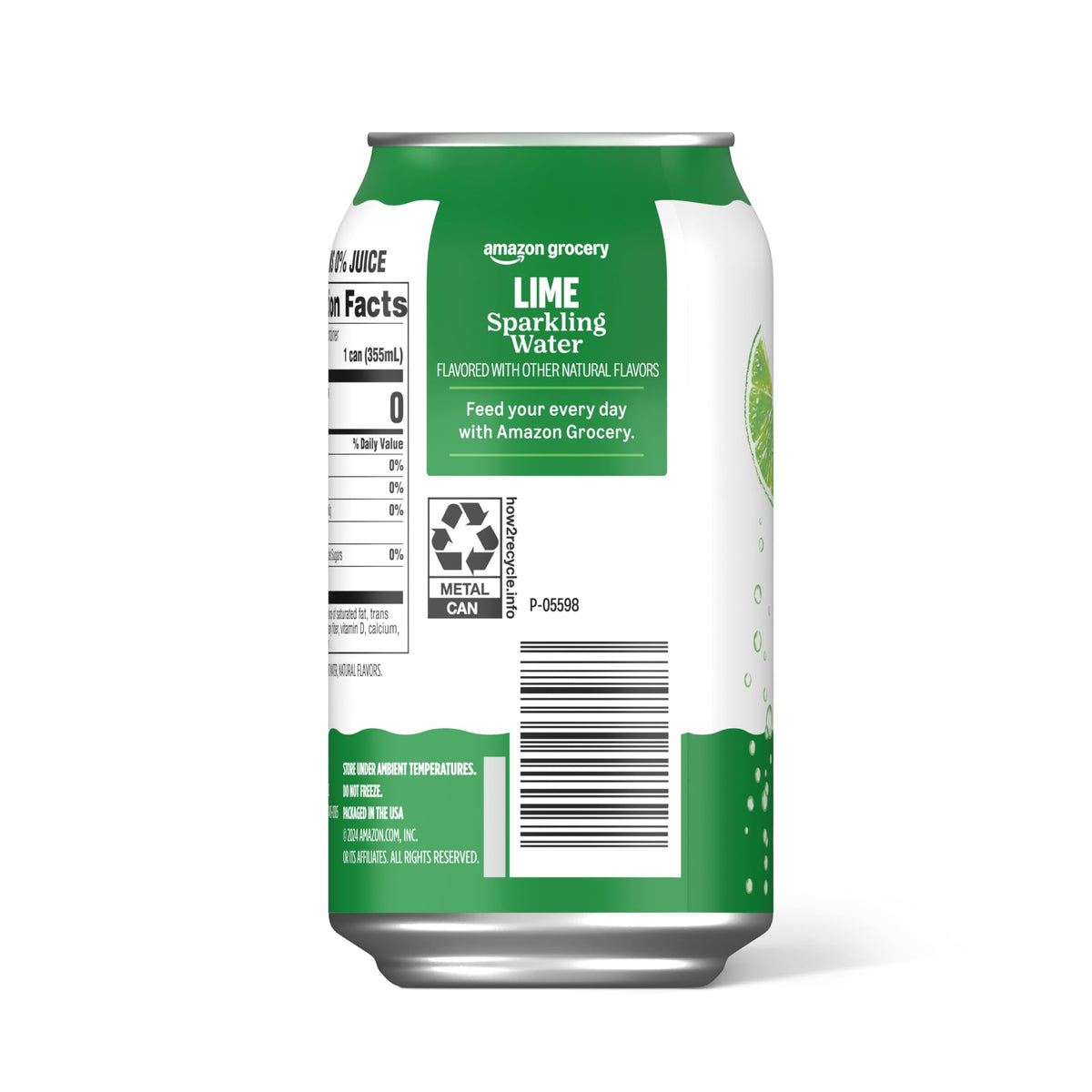 Sparkling Water Lime 12 Fl Oz 12 Cans Q276