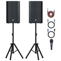 Dual 15" 2000W PA System with 2 Mic Inputs H73730