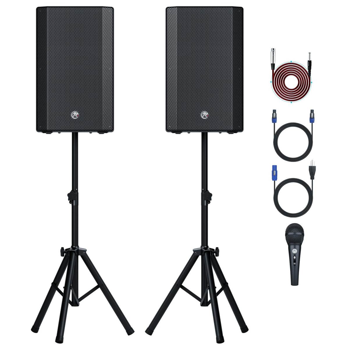 Dual 15" 2000W PA System with 2 Mic Inputs H73730