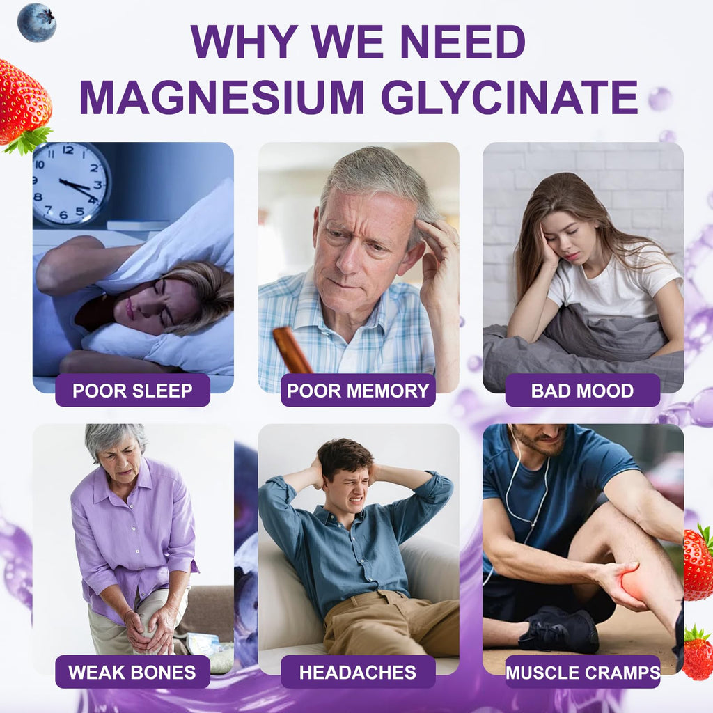Magnesium Glycinate Gummies 2 Pack W546177