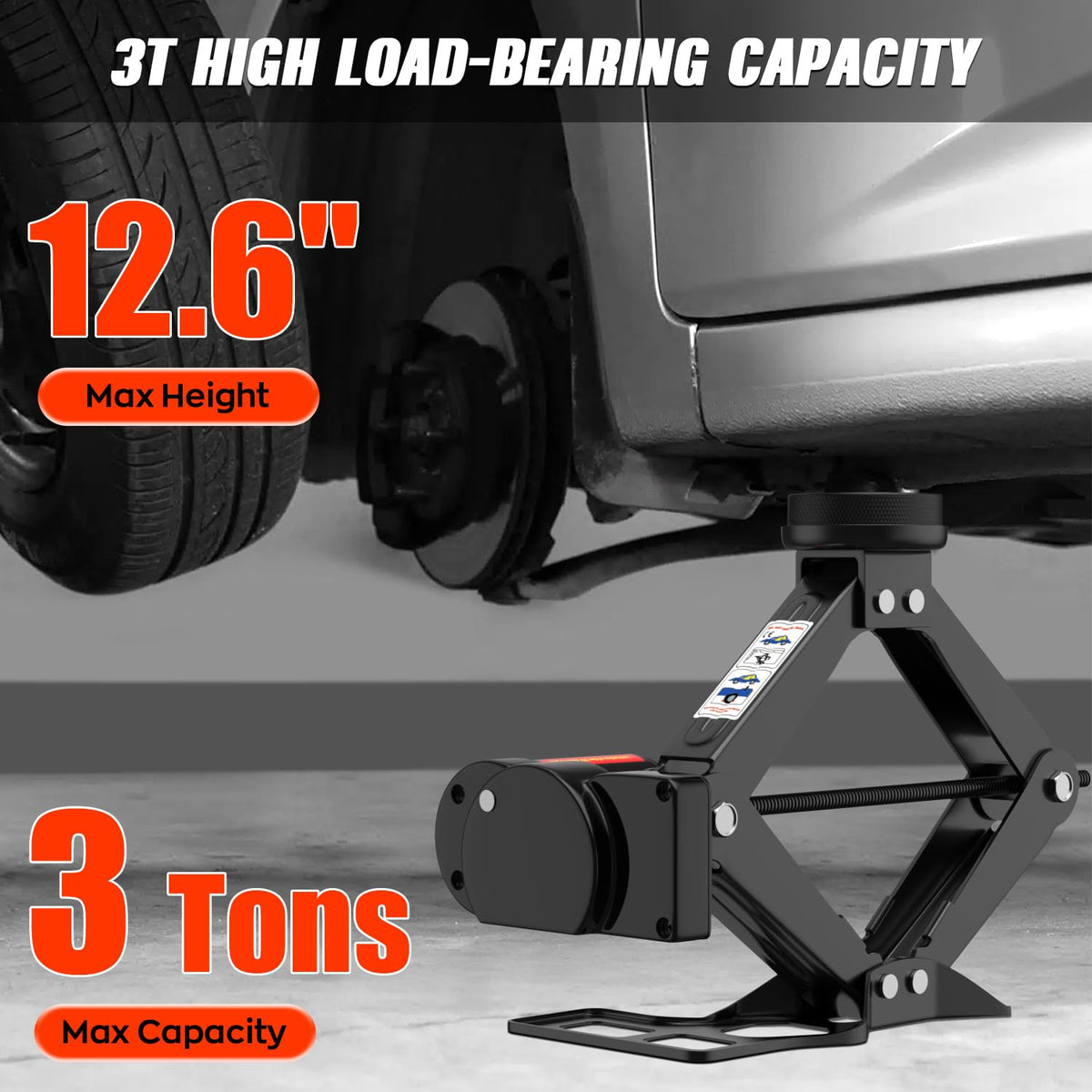 3 Ton Electric Scissor Jack E191