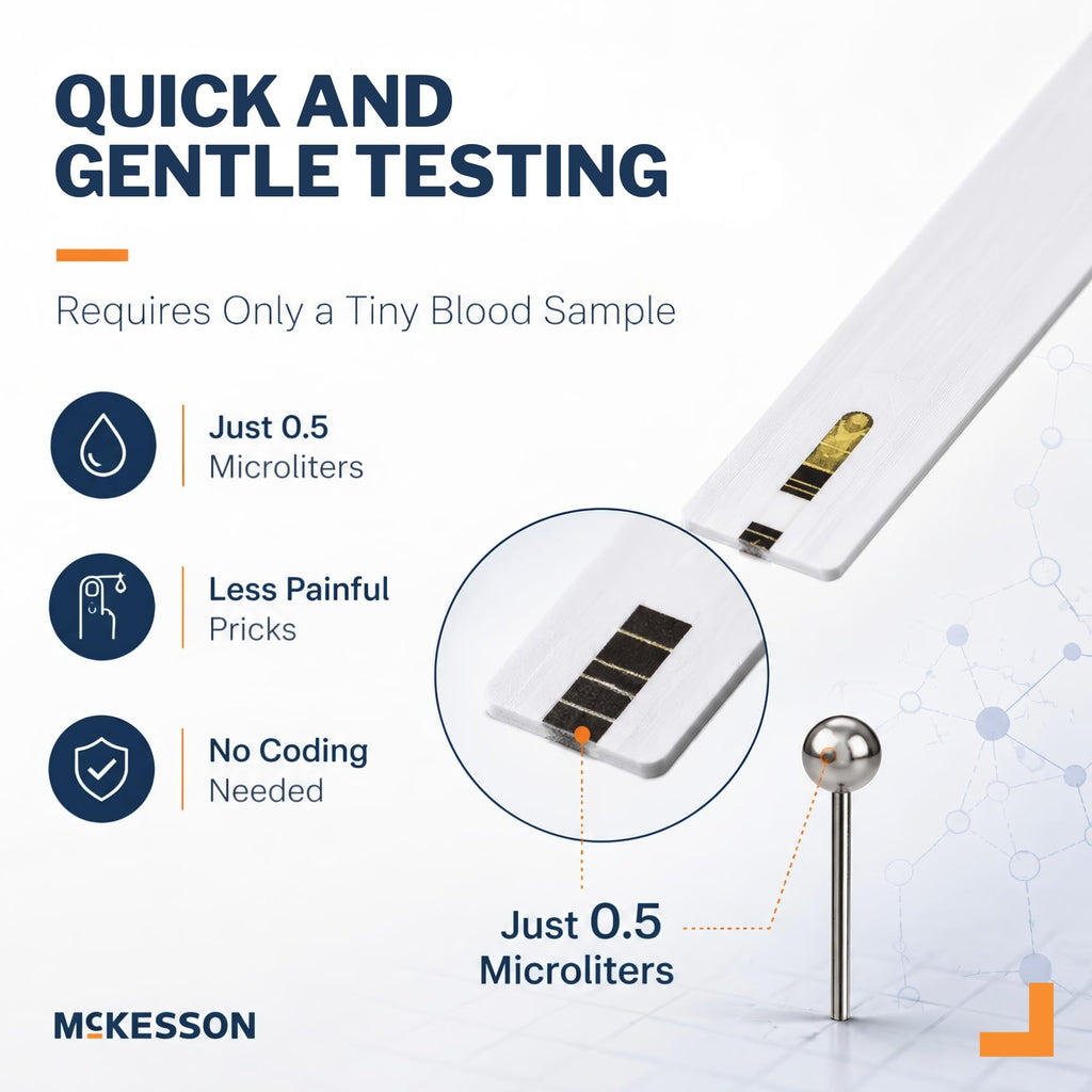 Blood Glucose Test Strips 100 Strips O892359