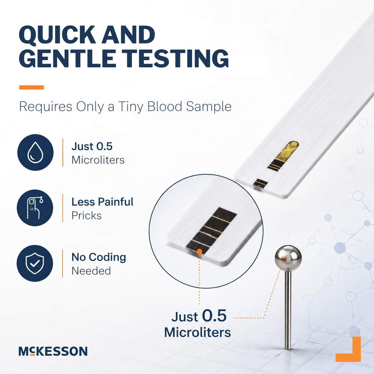 Blood Glucose Test Strips 100 Strips O892359