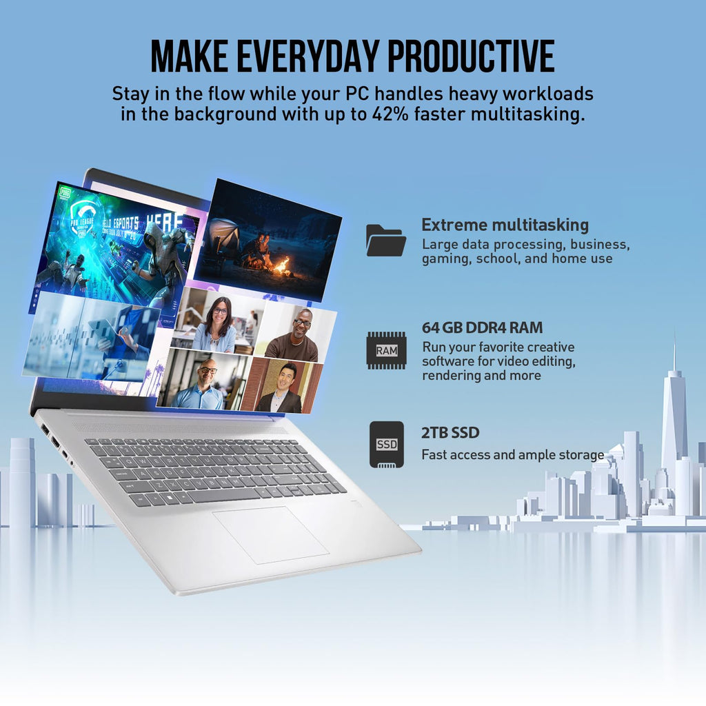 17.3 Inch Touchscreen Intel Core i7 Laptop N6379