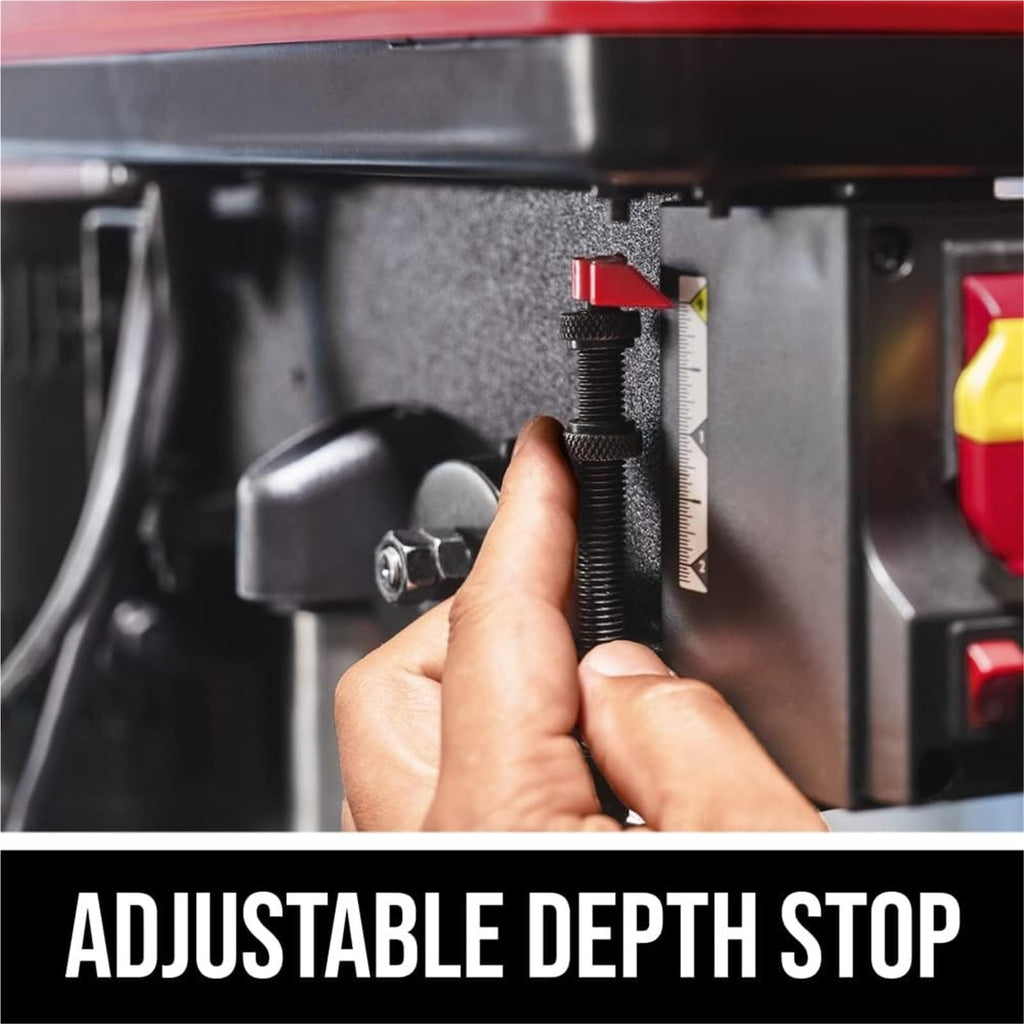 10 In. 5-Speed Benchtop Drill Press with Work Light X14826