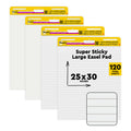 White Self Stick Flip Chart Paper V4747