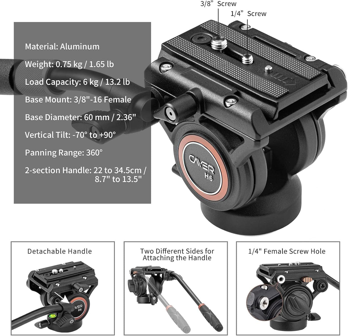 Carbon Fiber 4-Section Tripod M801067