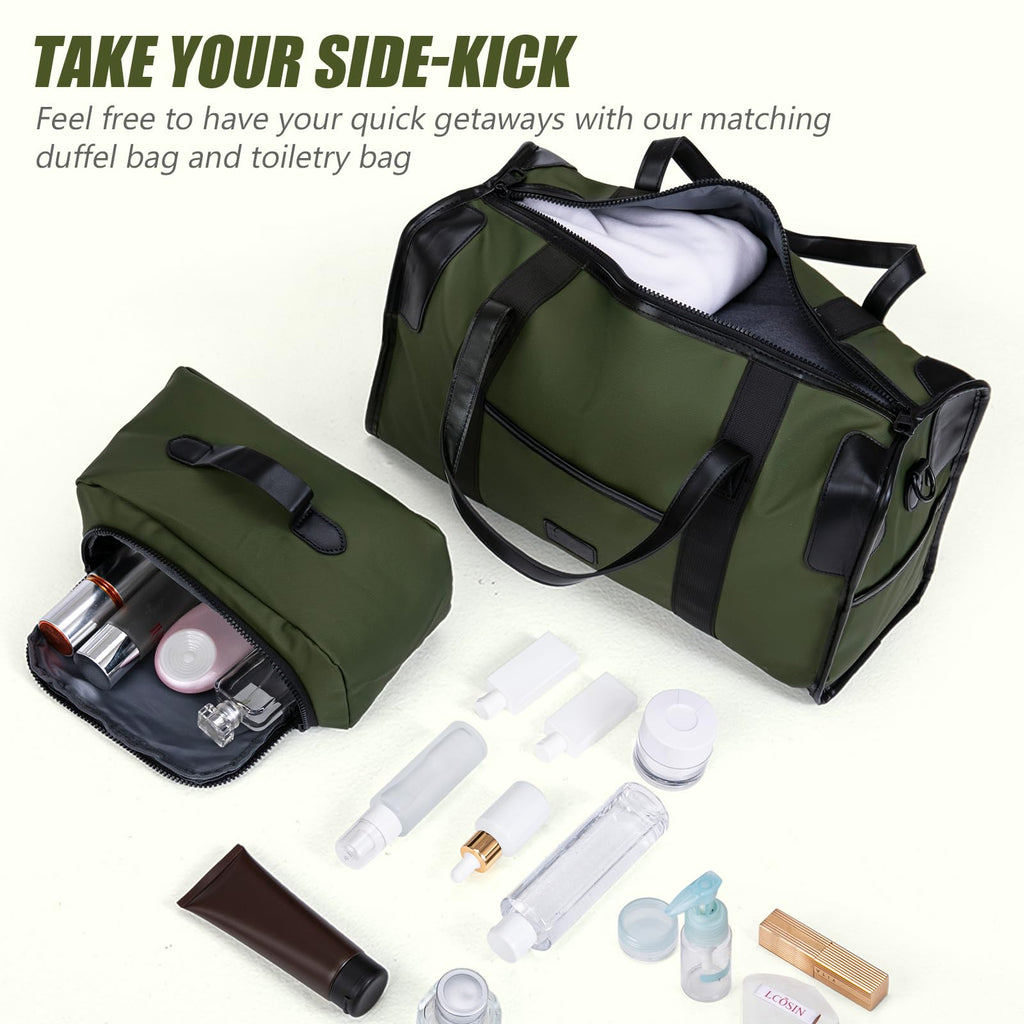 3 Piece White Carry On Luggage Set A504905