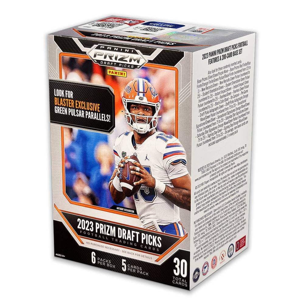 Football Blaster Box 6 Packs 5 Cards Per Pack Q3820