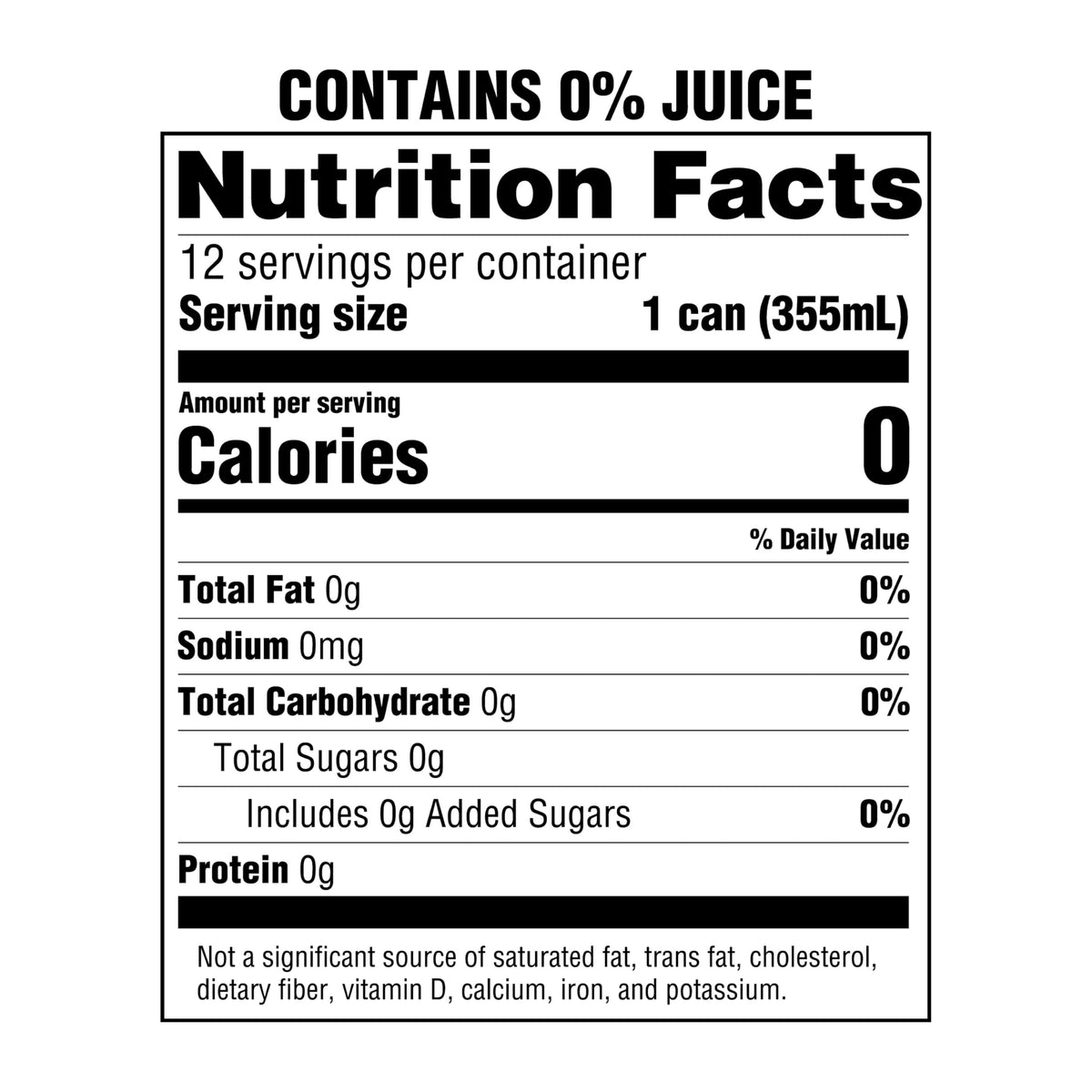 Sparkling Water Lime 12 Fl Oz 12 Cans Q276