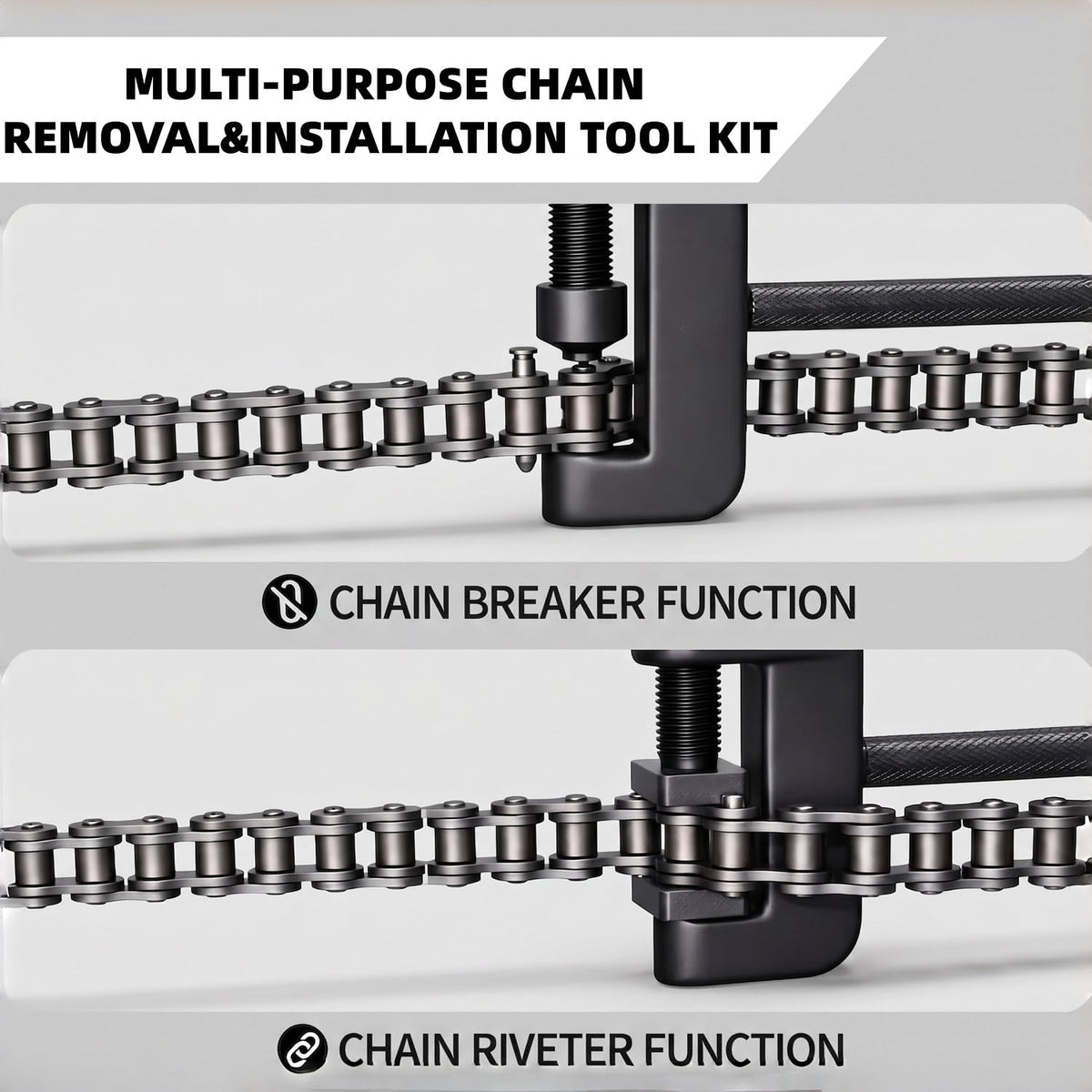13 Pc Motorcycle Chain Breaker Rivet Tool Kit W111