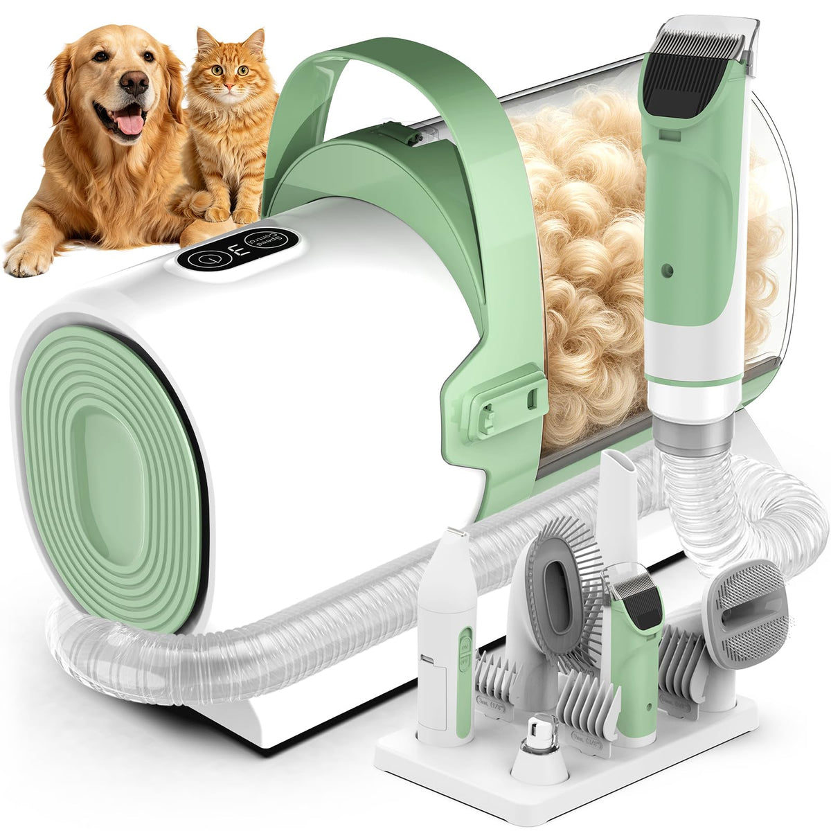 7-in-1 Dog Grooming Vacuum Kit U20922