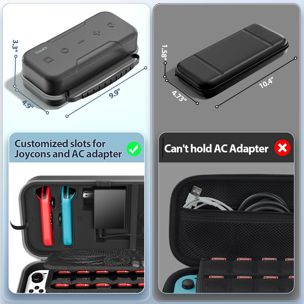 Red & Grey Portable Carrying Case O32775