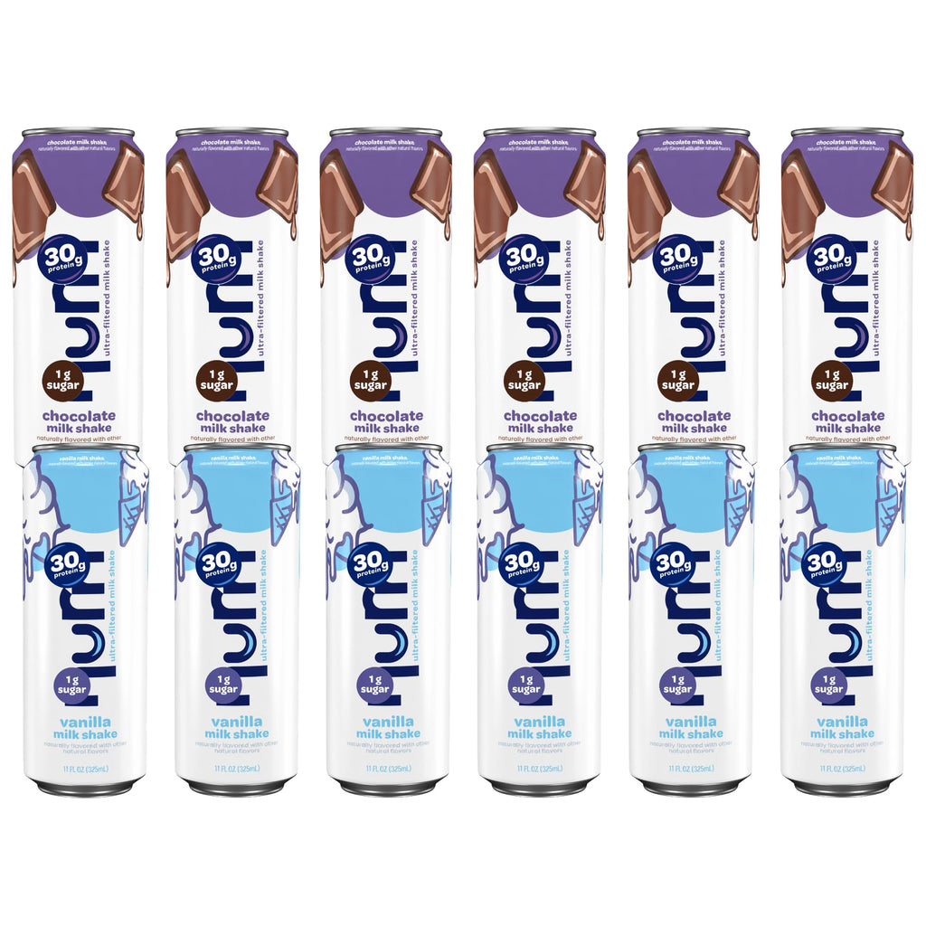 High Protein Shake Variety Pack, 30g Protein, 12 Pack J165035