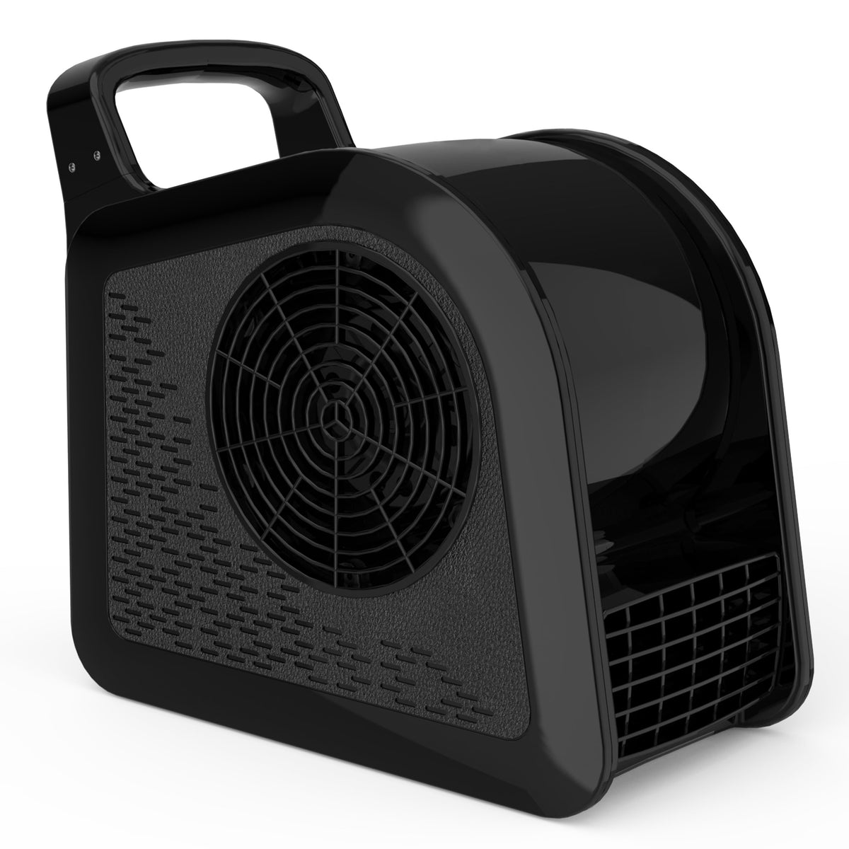 Portable High Velocity Floor Fan with 3 Speeds, Black F157