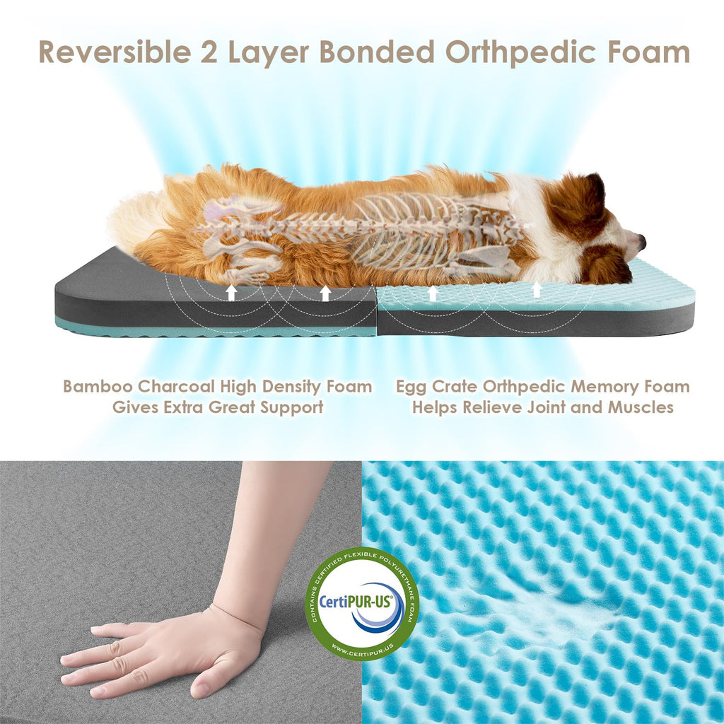 Foldable Orthopedic Dog Bed E14852